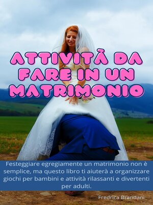 cover image of Attività da Fare in Un Matrimonio